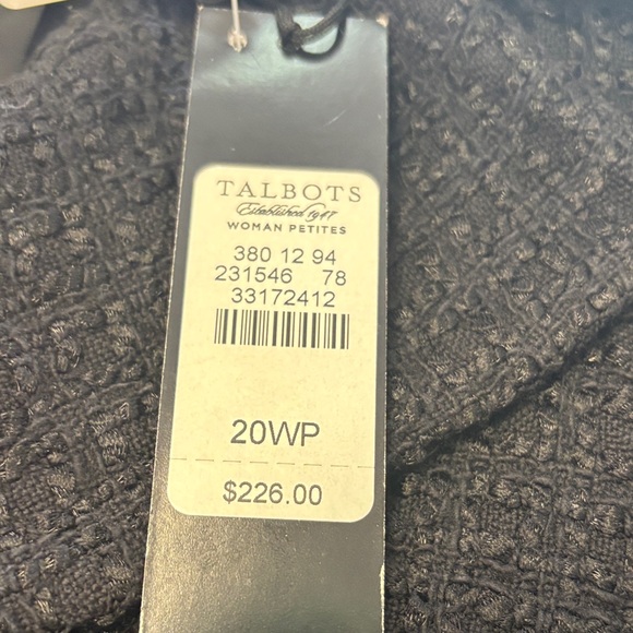 Talbots Black Blazer - Picture 4 of 4